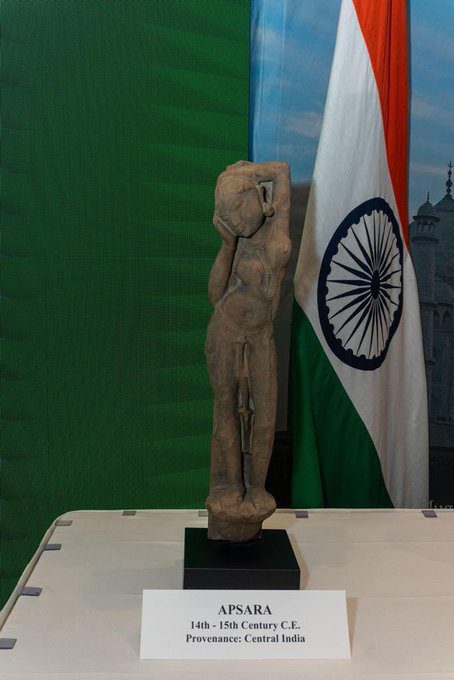 PM thanks US for return of smuggled artefacts