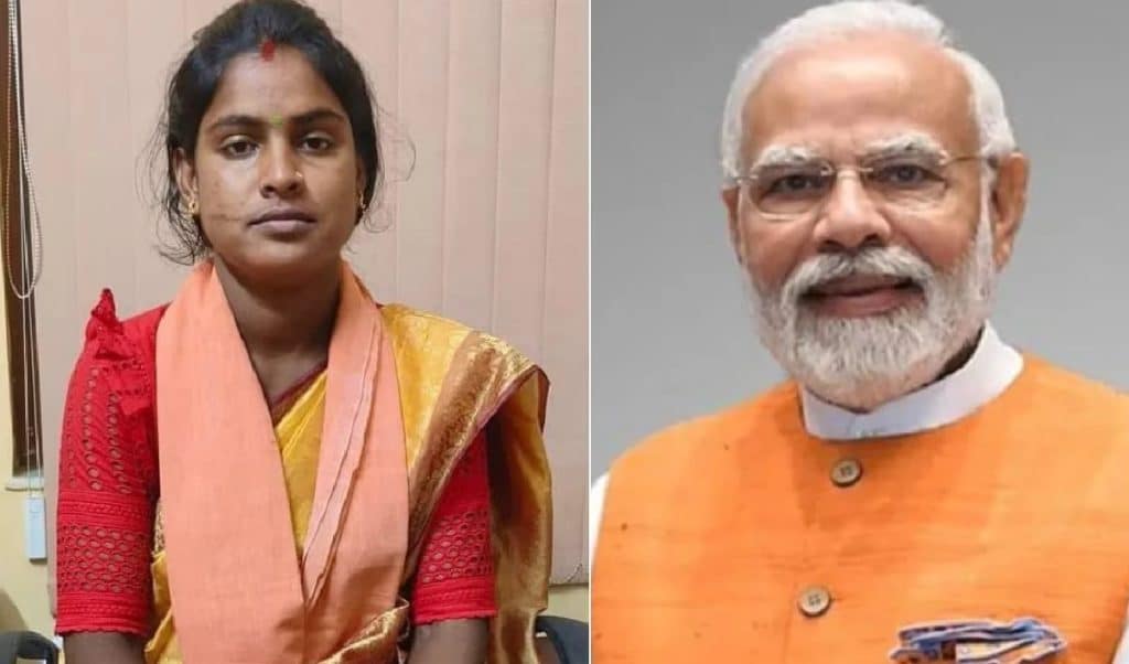 PM Modi calls Sandeshkhali victim who became BJP candidate